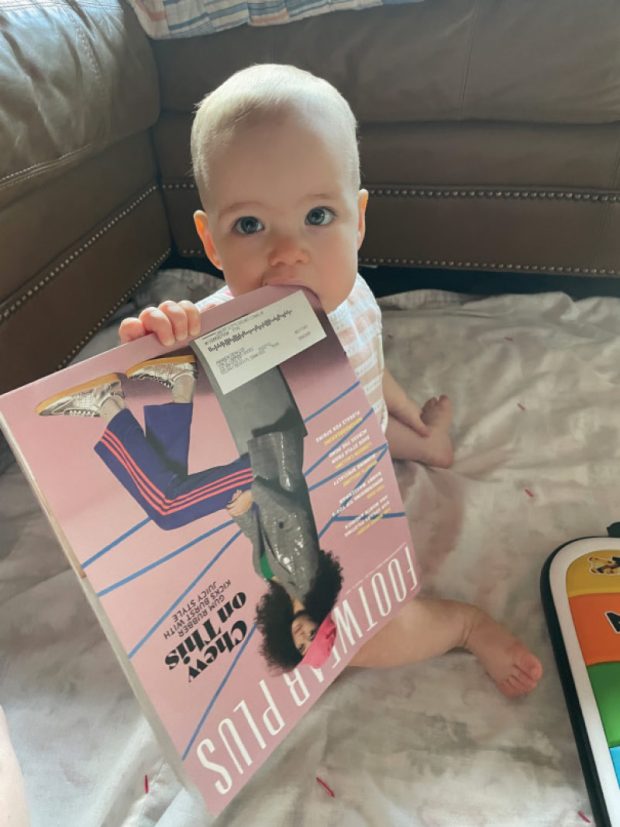 NSRA President Mark Denkler’s granddaughter has excellent taste in reading material.