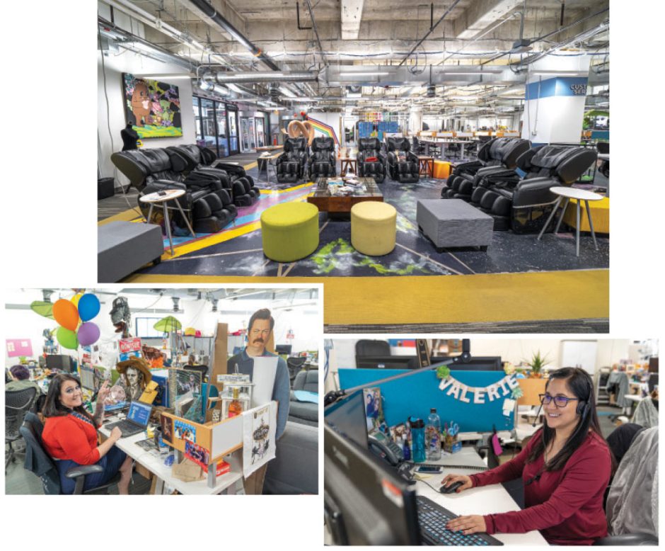 Not only has Zappos redefined the shoe shopping experience, it has done the same for what it means to “work in an office.” 