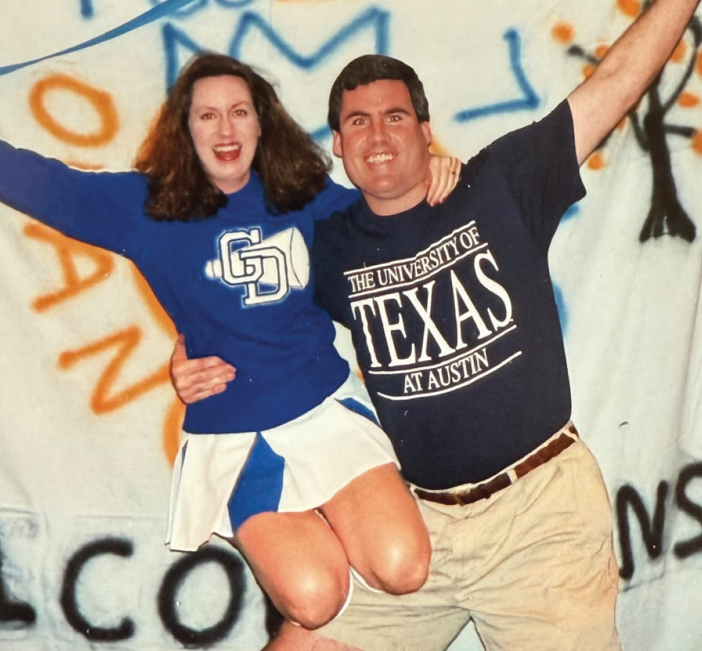 Retail power couple: LaRonda and Mark Denkler in 1996.