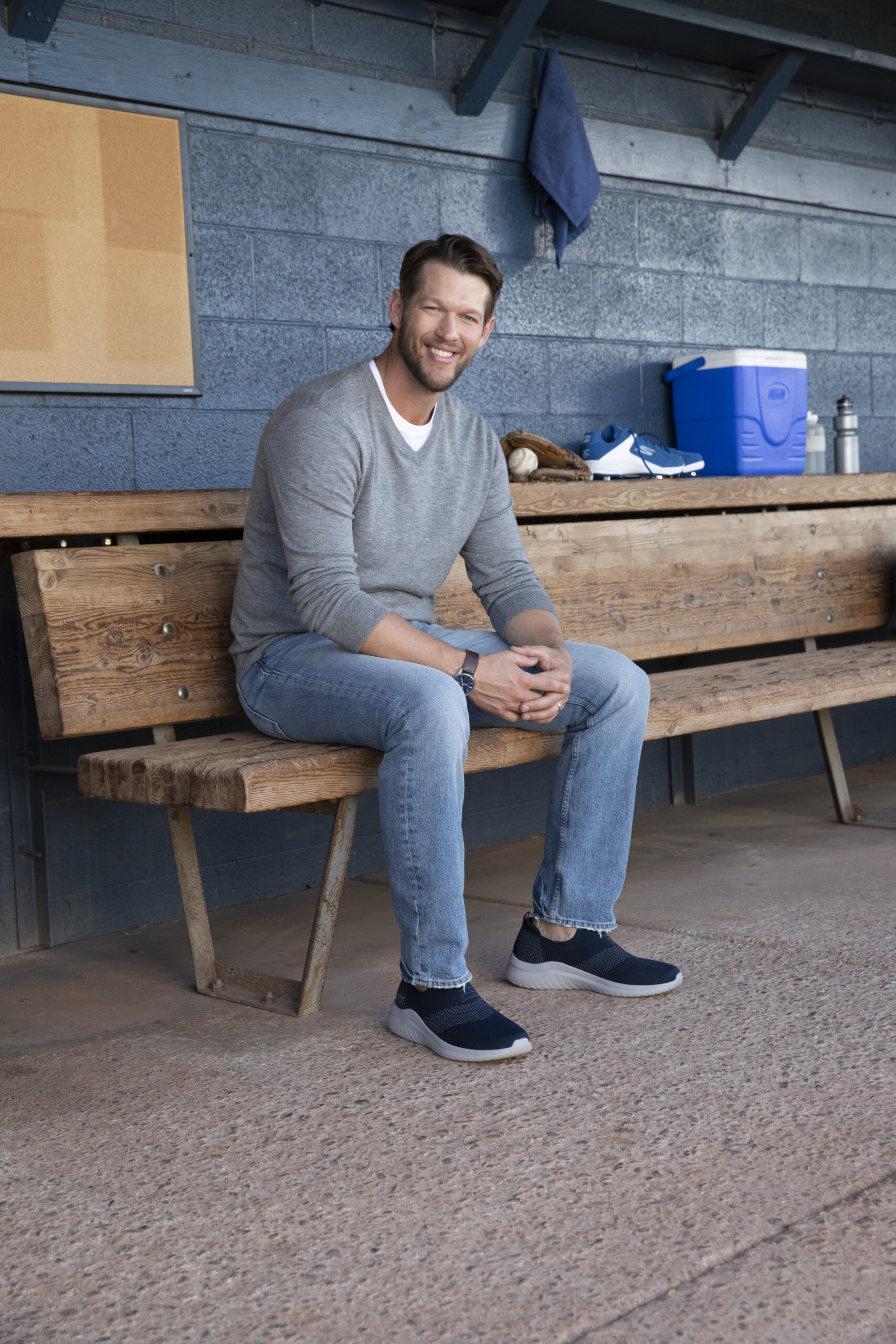 Repetido Antecedente río Dodgers Ace Pitches Skechers Stretch Fit in new TV Campaign - Footwear Plus  Magazine
