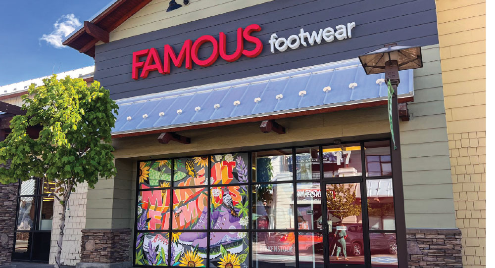 Famous Footwear Paints a Pretty Picture Footwear Plus Magazine