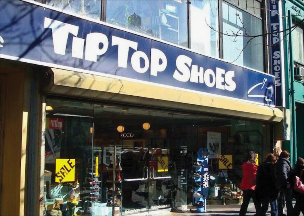 Tip top shoes deals new york ny